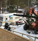 Foam Deck Roof installation